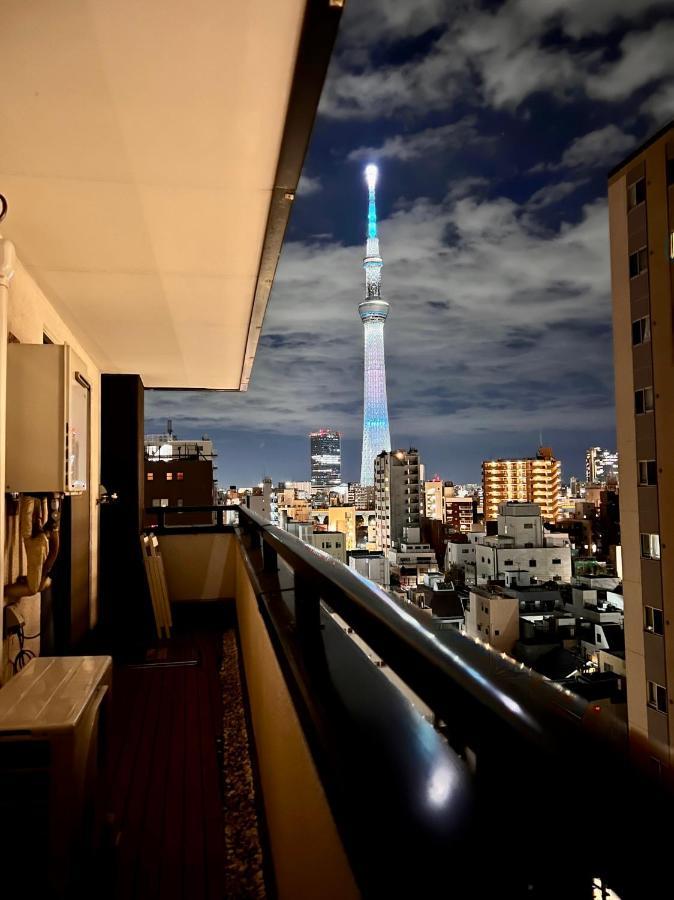 東京都浅草スカイツリービューテラス 浅草寺3分 浅草駅6分 2-10人 成田&羽田空港直通アパートメント エクステリア 写真