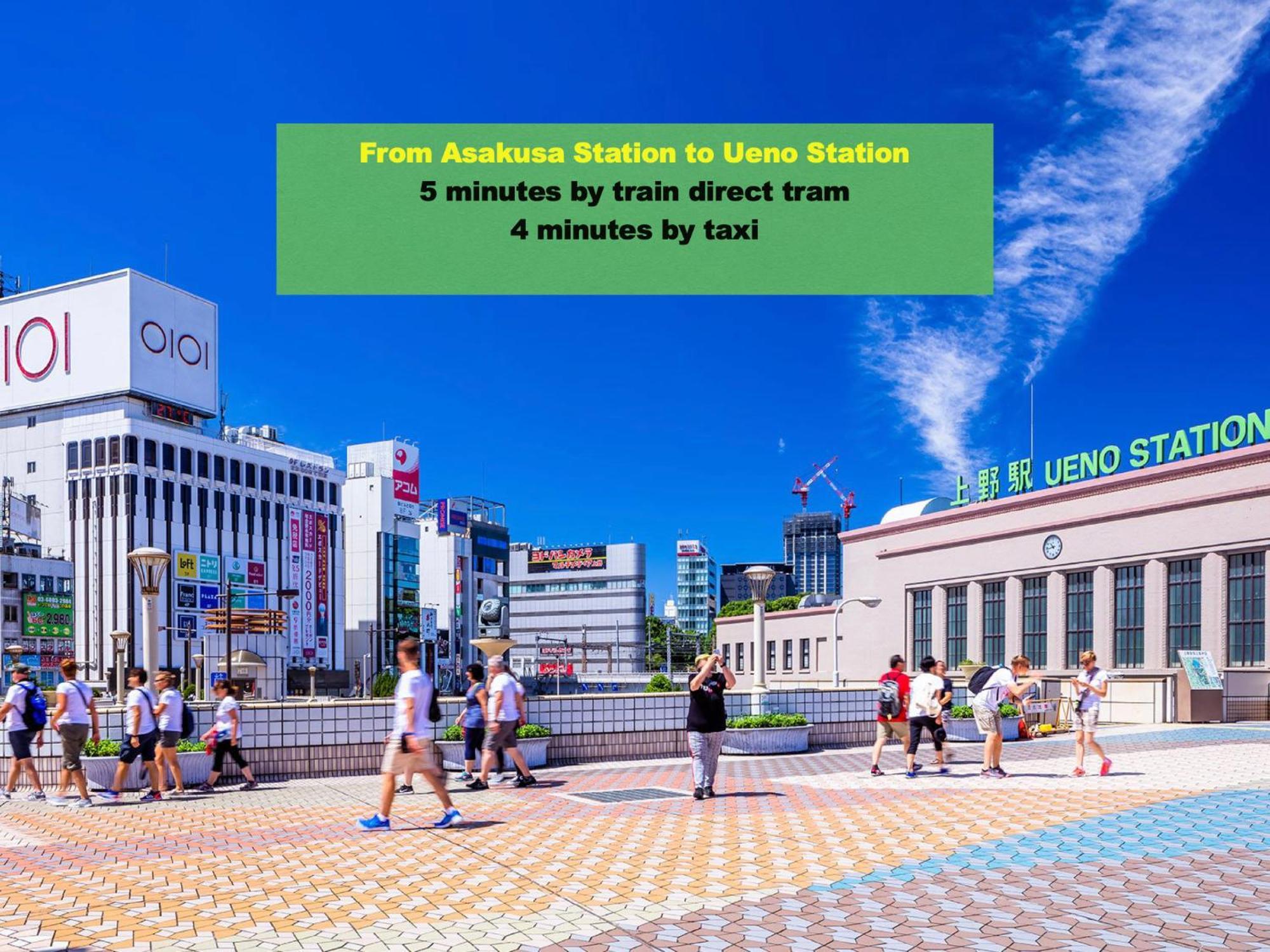 東京都浅草スカイツリービューテラス 浅草寺3分 浅草駅6分 2-10人 成田&羽田空港直通アパートメント エクステリア 写真
